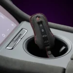 Alcantara Custom Car Key Cover