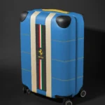 Blue Travel Hand-Crafted Car Bag Andromeda Crown