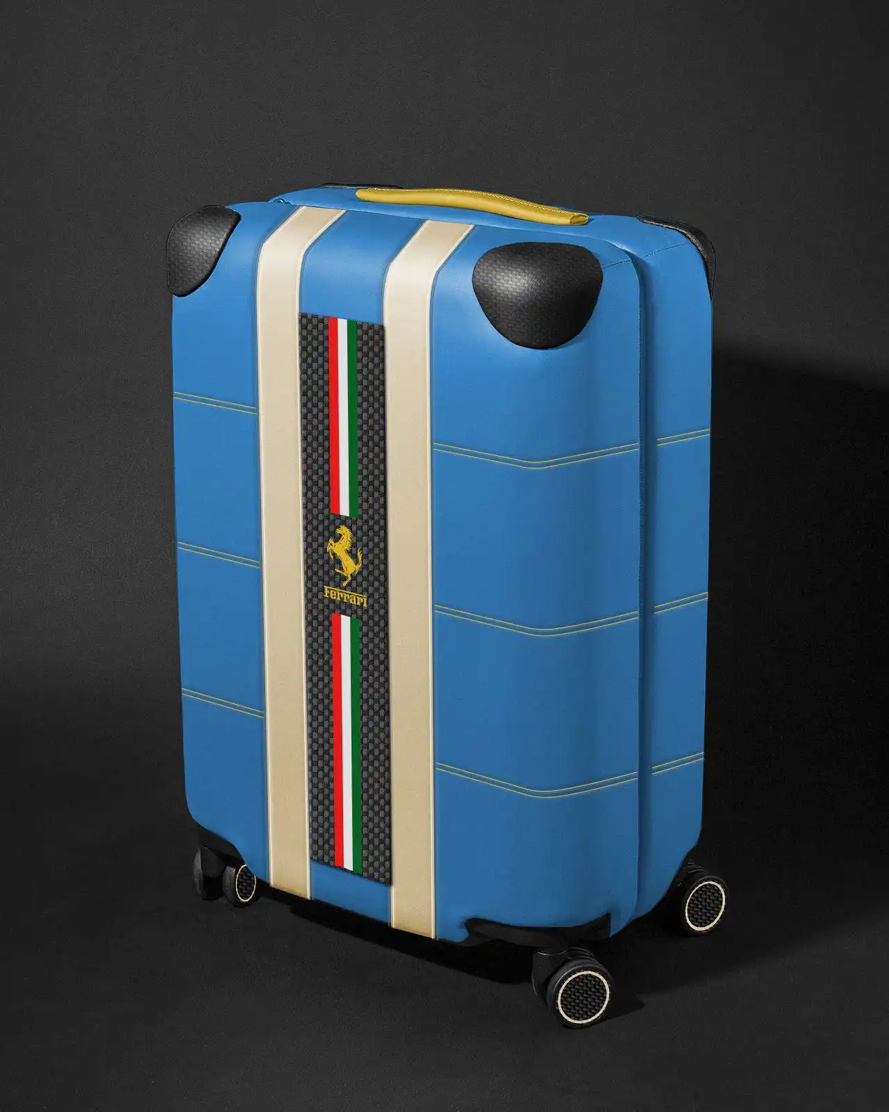 Blue Travel Hand-Crafted Car Bag Andromeda Crown