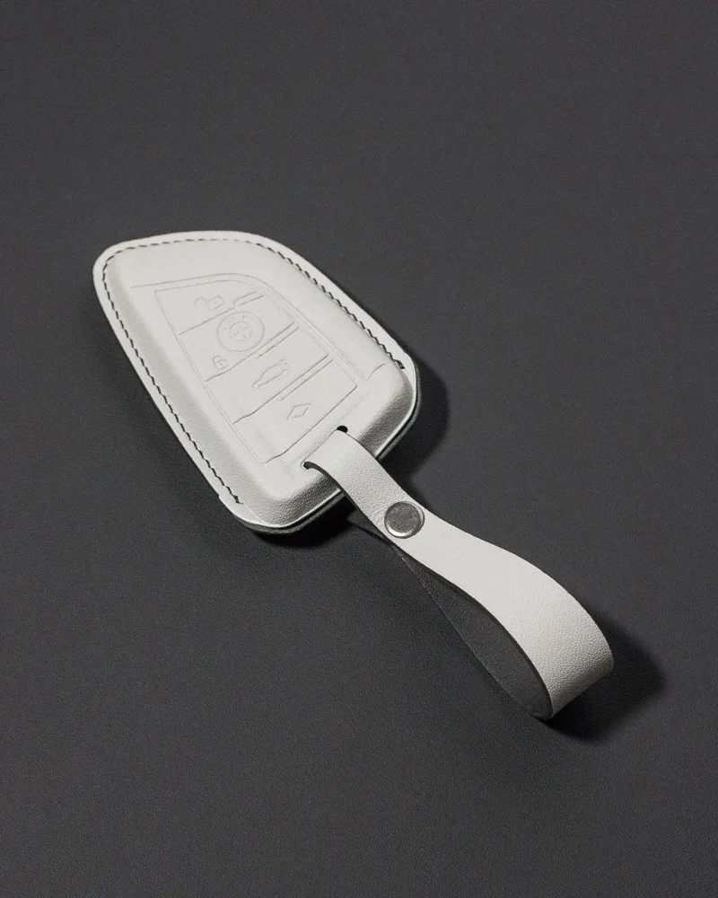 Custom Eco Leather Car Key Cover Andromeda Crown