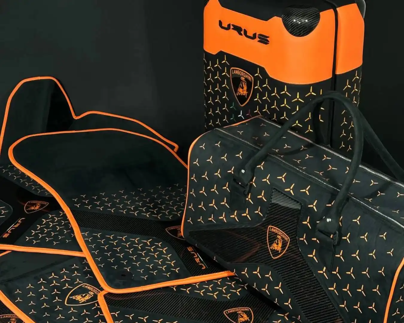 Diamante Hand Crafted Bag Set Andromeda Crown