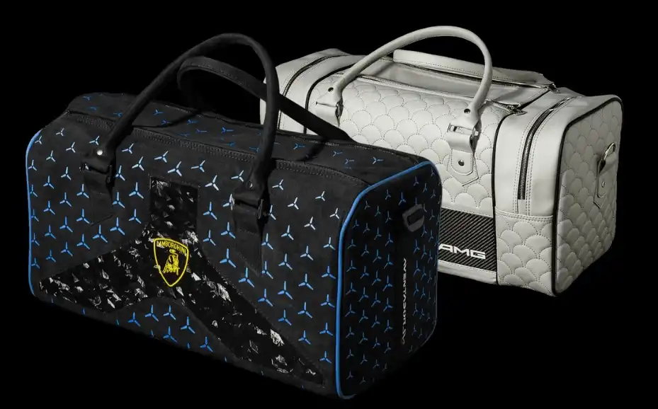 Two Handmade Car Bags Andromeda Crown