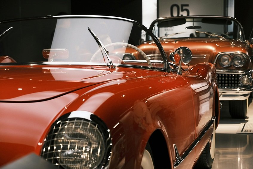 Antique Convertible Cars in Miami
